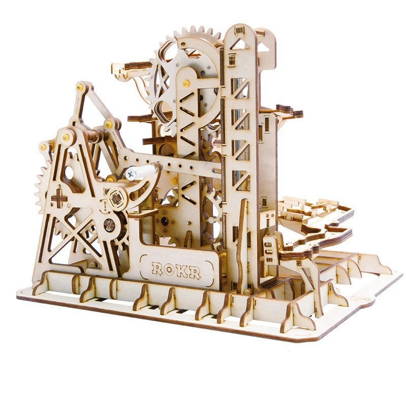 Puzzle 3D en Bois | Montagnes russes