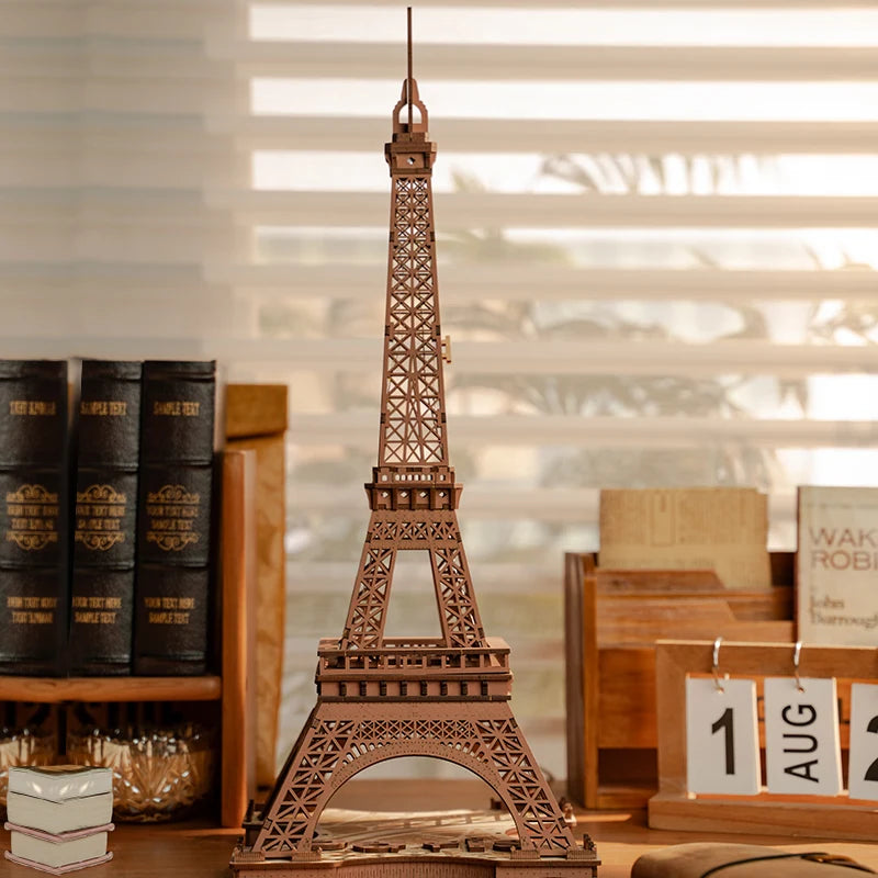 Puzzle 3D en Bois | Tour Eiffel