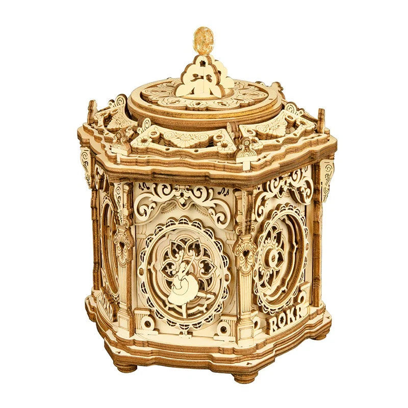 Puzzle 3D en Bois | Jardin secret