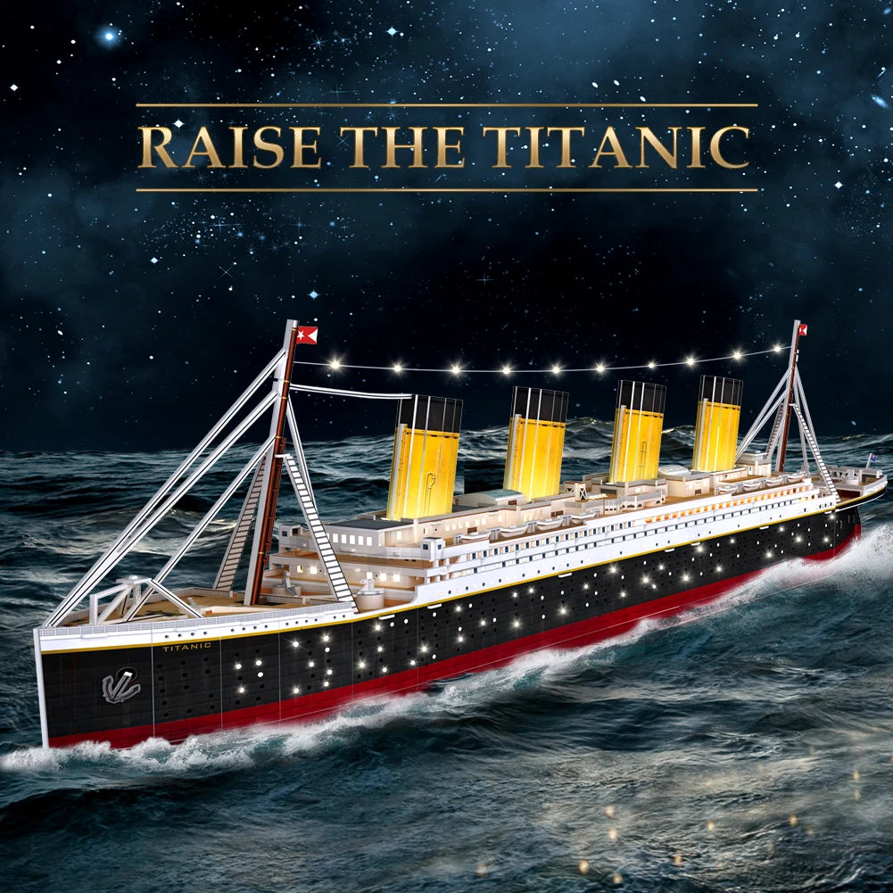 Puzzle 3D en Métal | Titanic