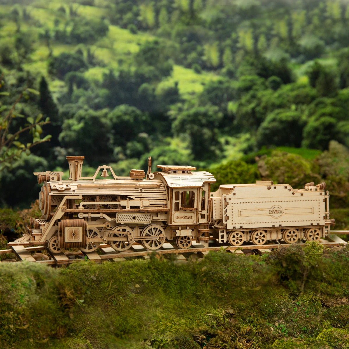 Puzzle 3D en Bois | Train