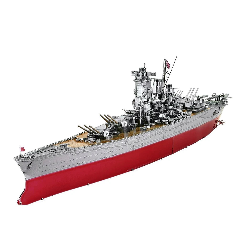 Puzzle 3D en Métal | Bateau Yamato