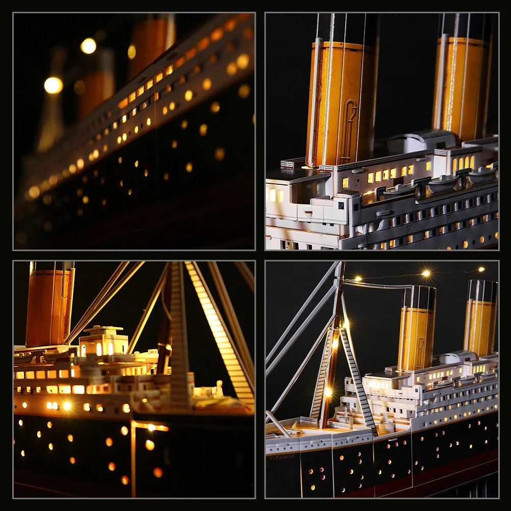 Puzzle 3D en Métal | Titanic