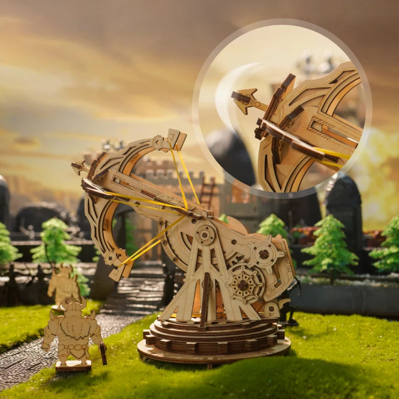 Puzzle 3D en Bois | Arbalète