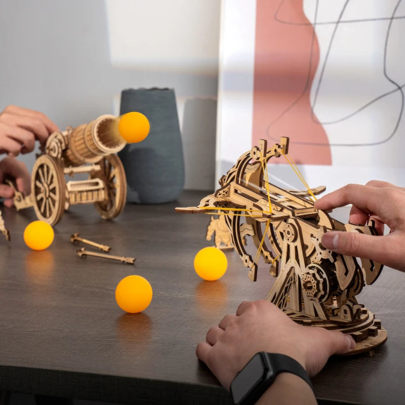 Puzzle 3D en Bois | Arbalète