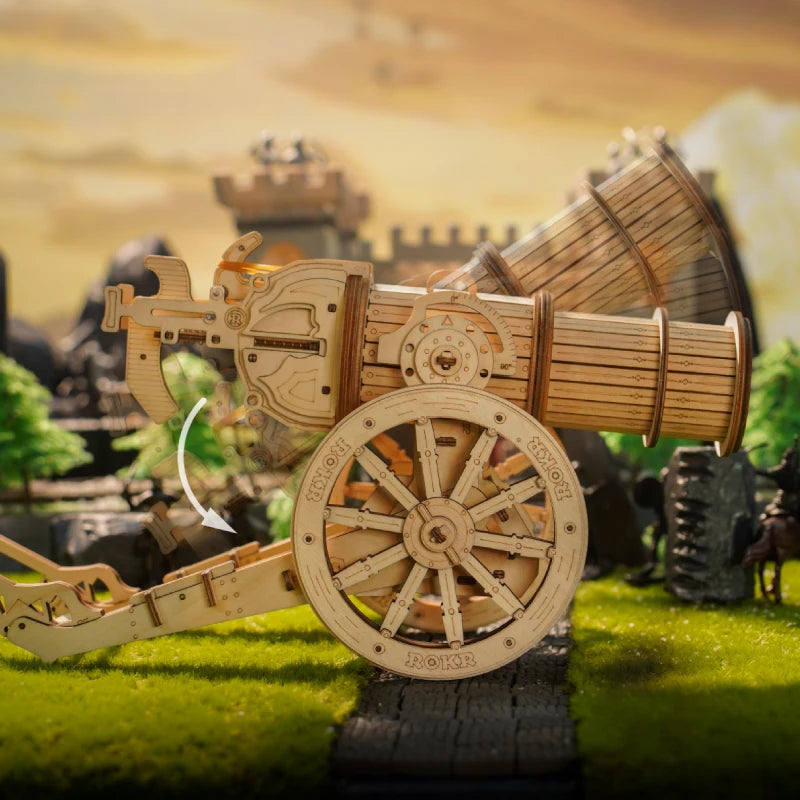 Puzzle 3D en Bois | Canon