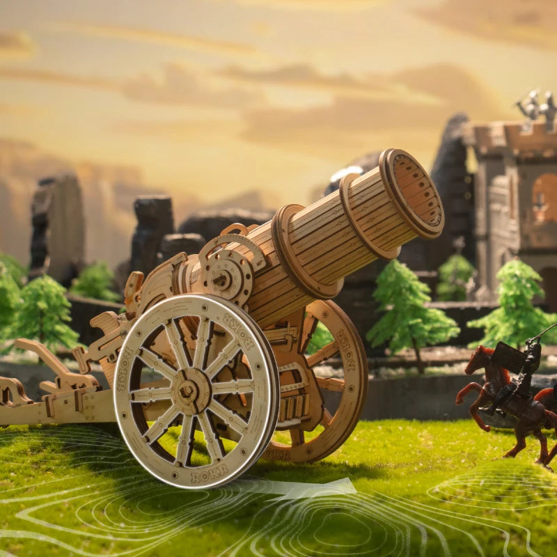 Puzzle 3D en Bois | Canon