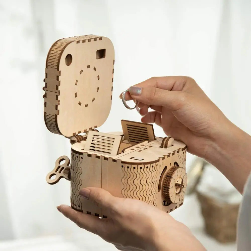 Puzzle 3D en Bois | Boite au Trésor