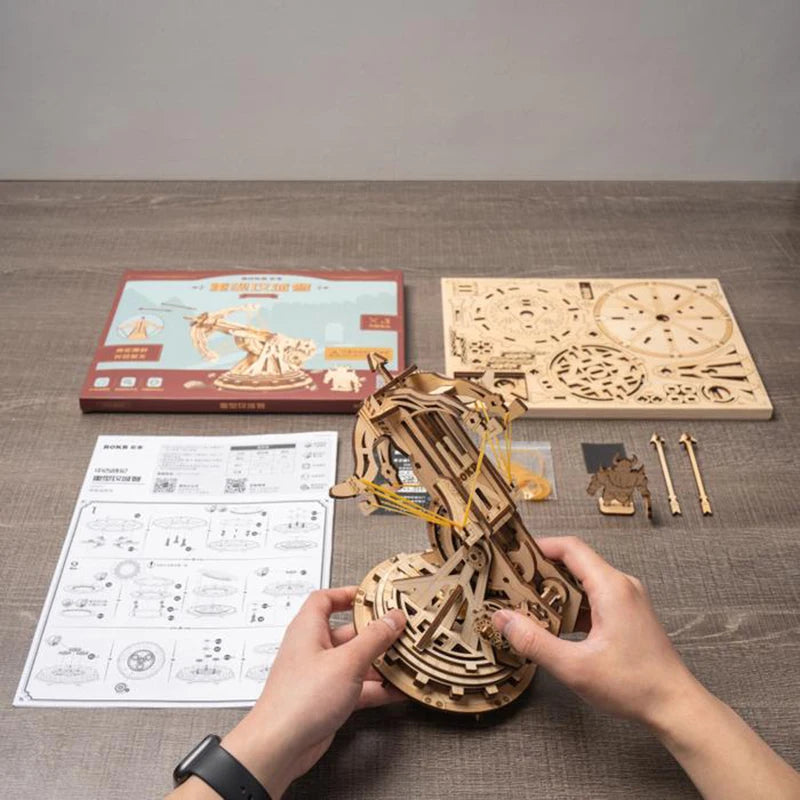 Puzzle 3D en Bois | Arbalète