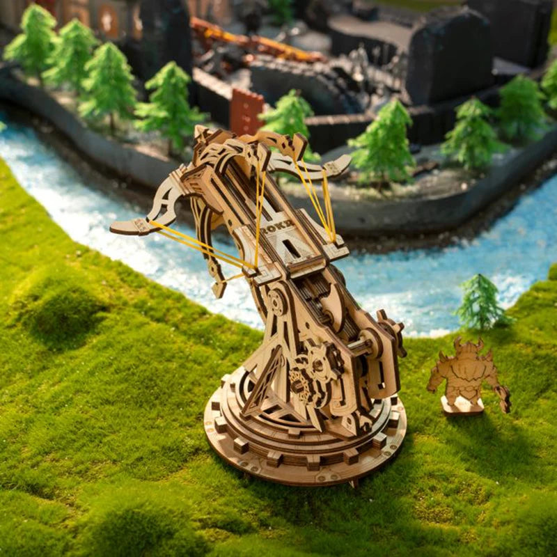 Puzzle 3D en Bois | Arbalète