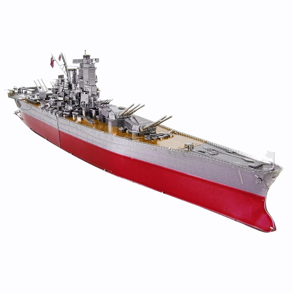 Puzzle 3D en Métal | Bateau Yamato