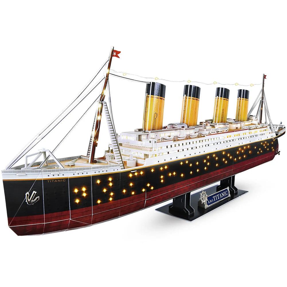 Puzzle 3D en Métal | Titanic