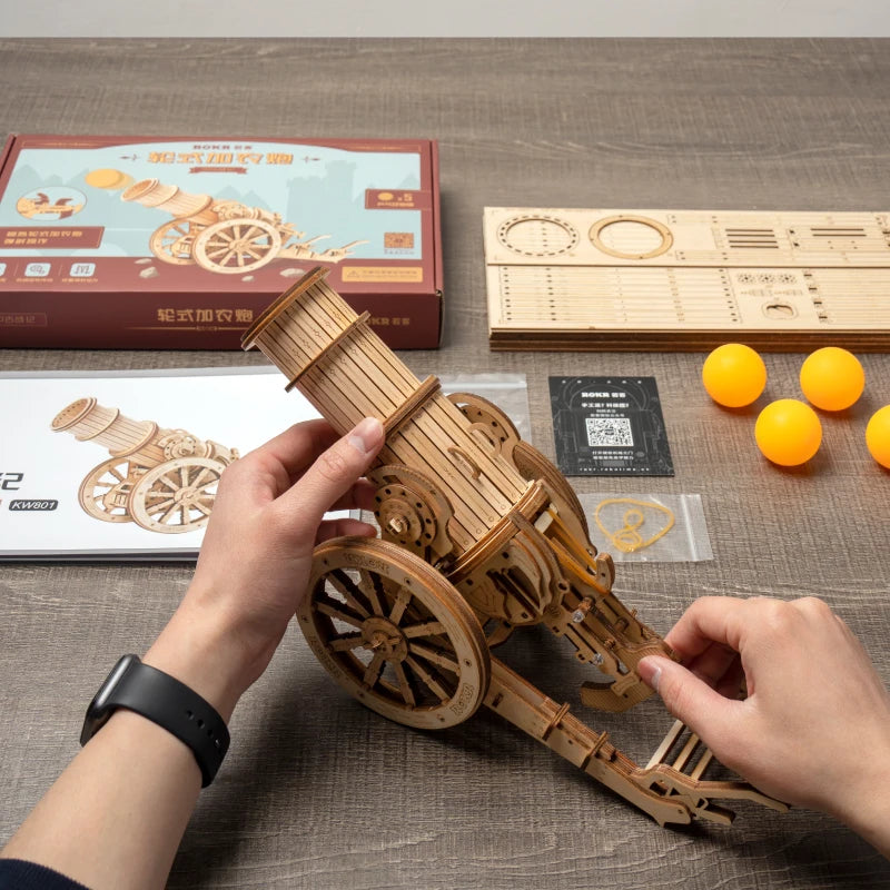 Puzzle 3D en Bois | Canon