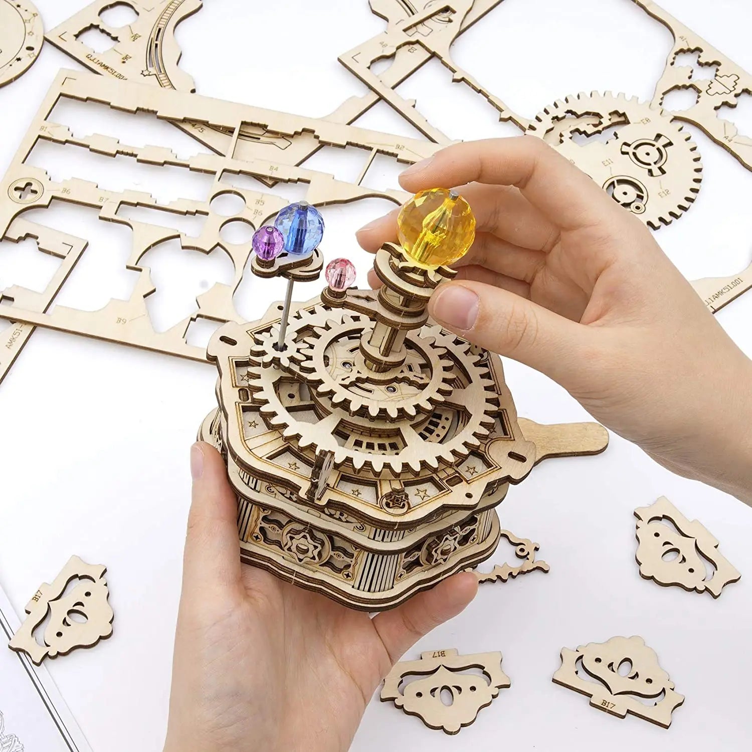 Puzzle 3D en Bois | Nuit étoilée