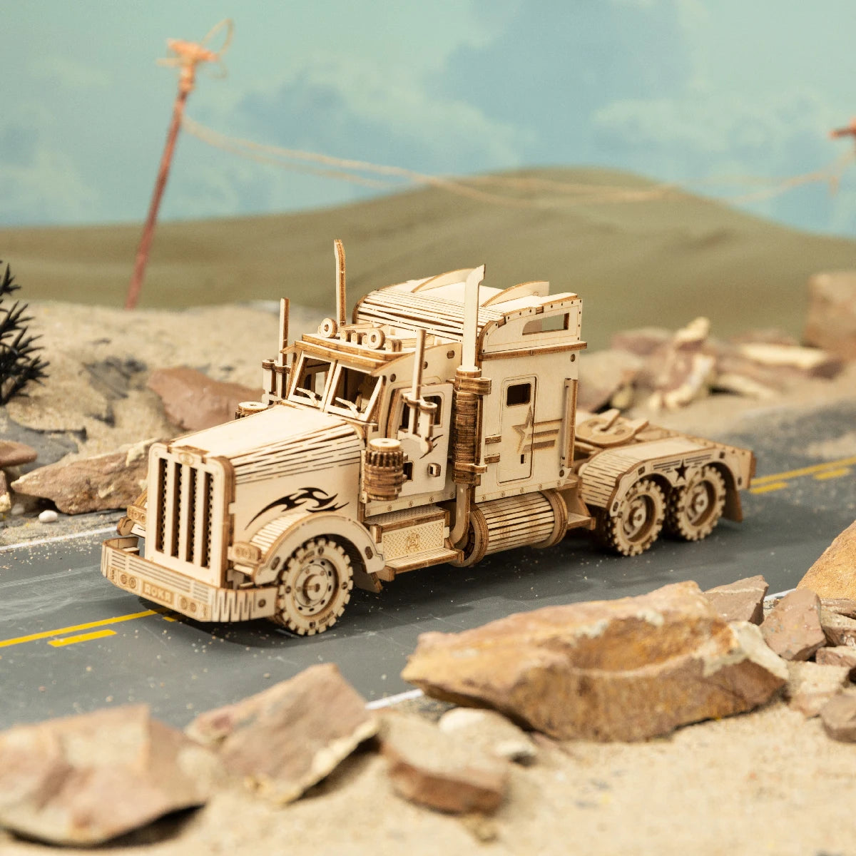 Puzzle 3D en Bois | Camion