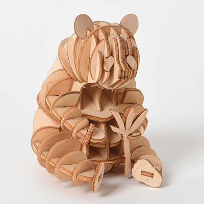 Puzzle 3D en Bois | Panda Géant