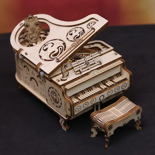 Puzzle 3D en Bois | Piano