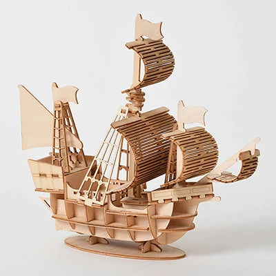 Puzzle 3D en Bois | Bateau