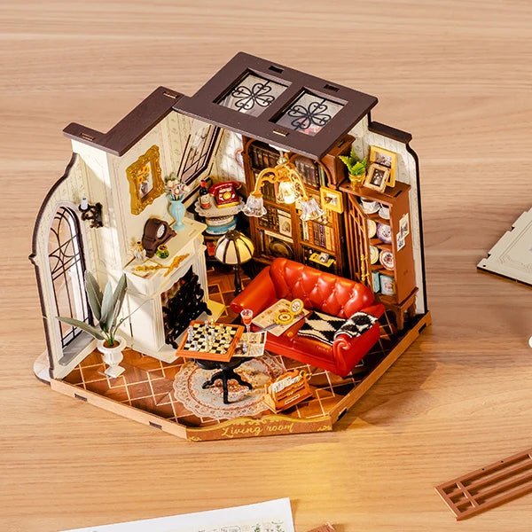 Puzzle 3D en Bois | Maison Miniature