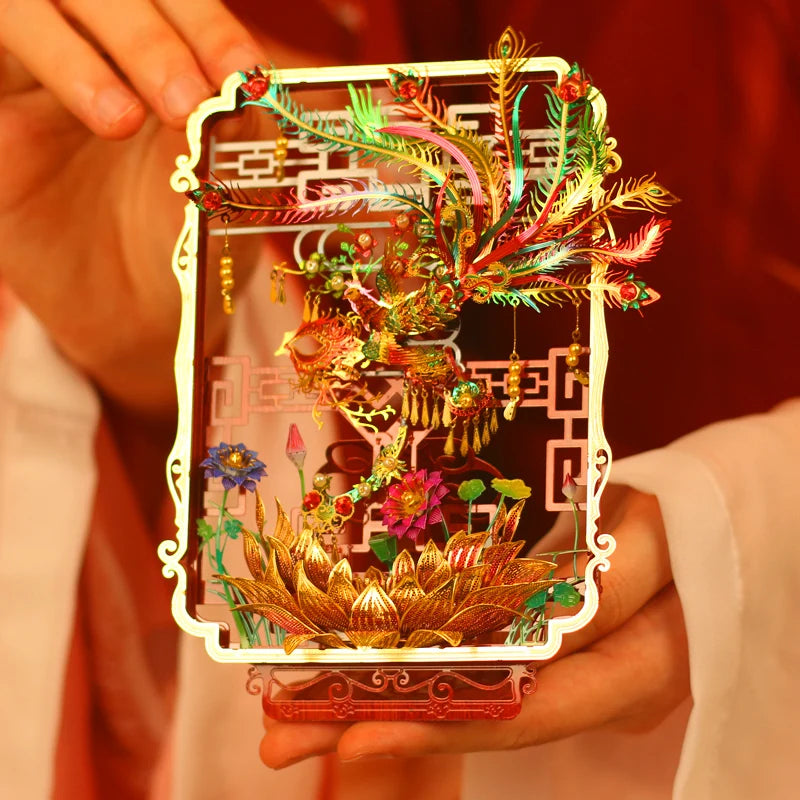 Puzzle 3D en Métal | Lanterne