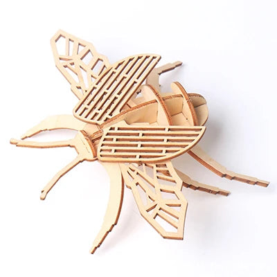 Puzzle 3D en Bois | Scarabée