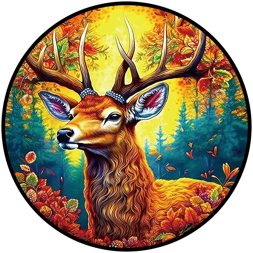 Puzzle 2D en Bois | Cerf