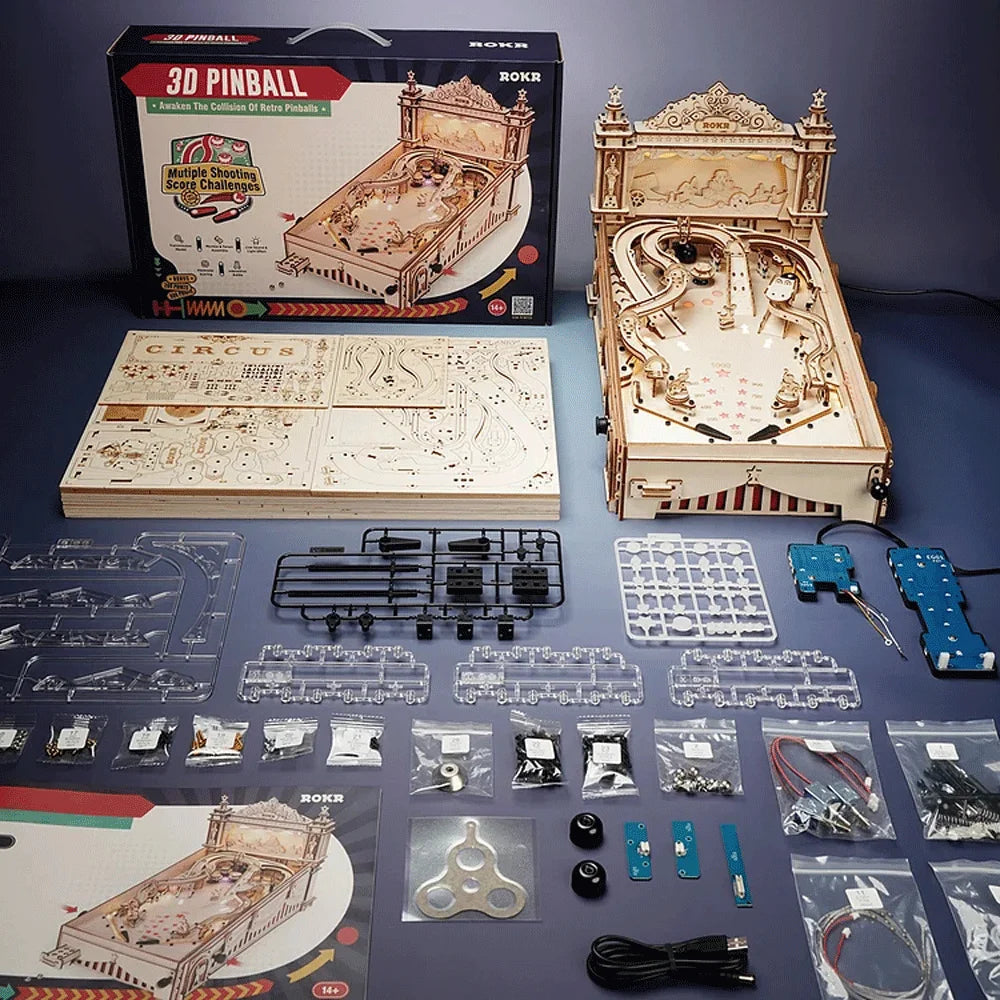 Puzzle 3D en Bois | Flipper