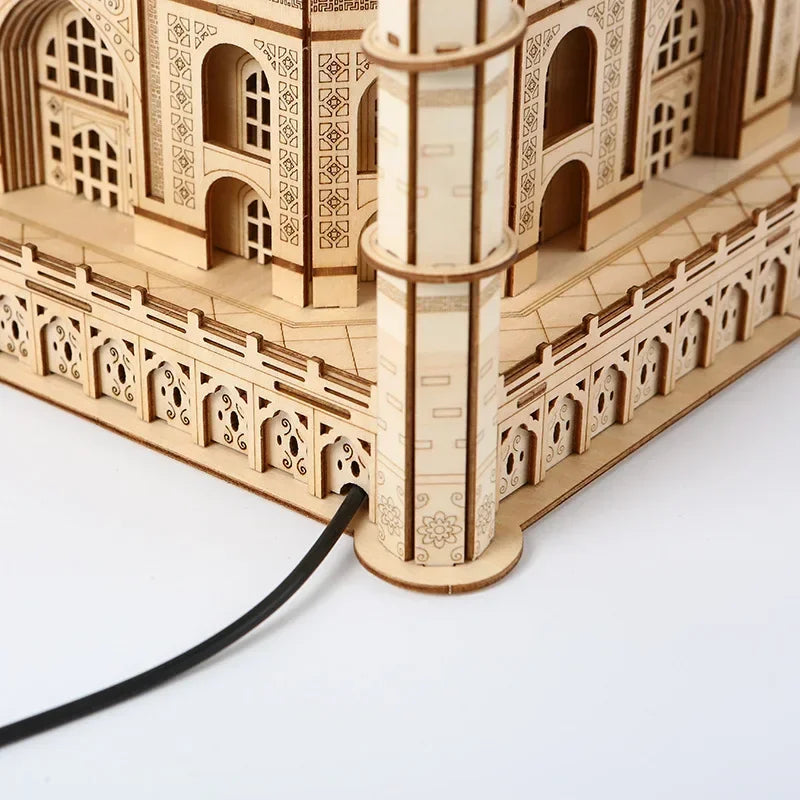 Puzzle 3D en Bois | Taj Mahal