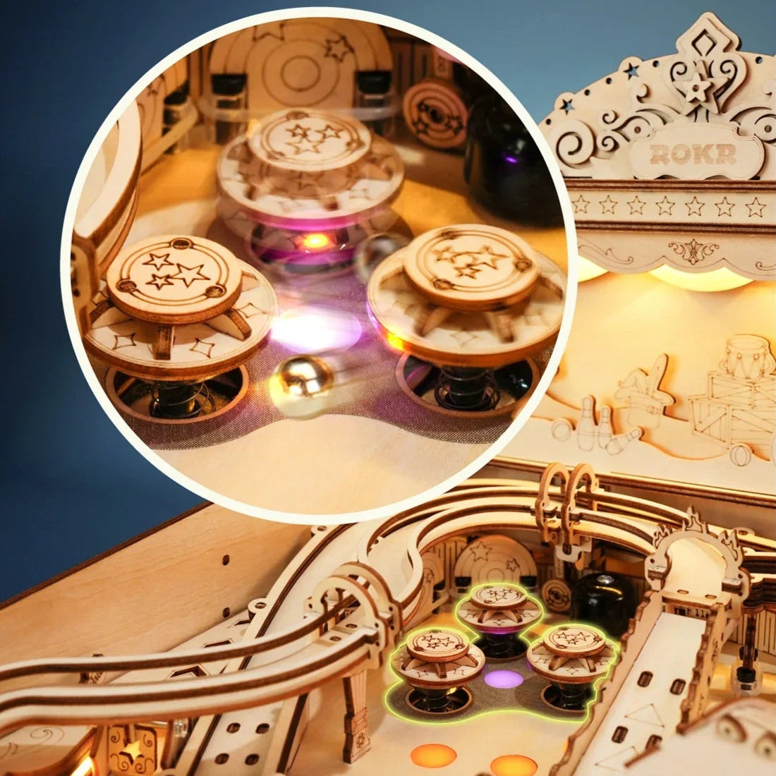 Puzzle 3D en Bois | Flipper