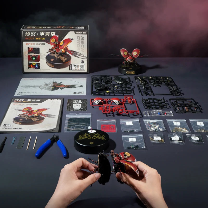 Puzzle 3D en Métal | Coccinelle
