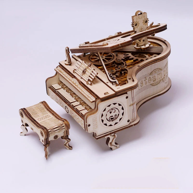 Puzzle 3D en Bois | Piano