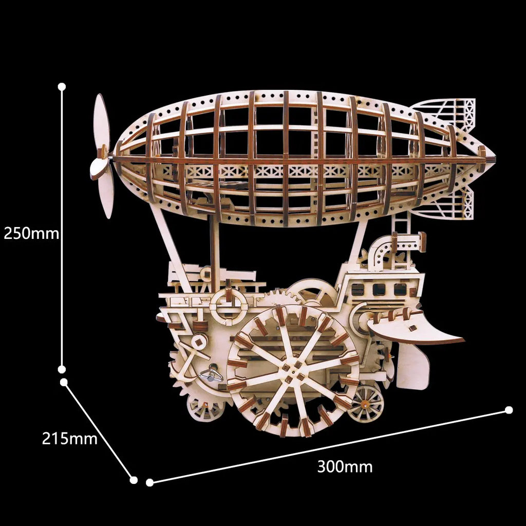 Puzzle 3D en Bois | Véhicule volant