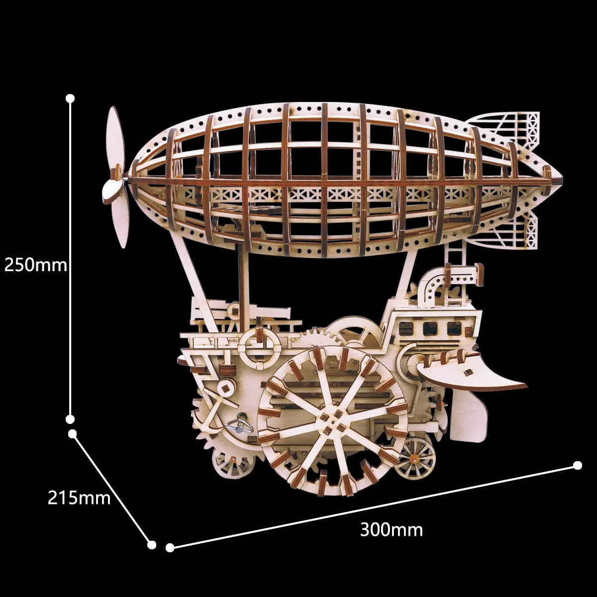 Puzzle 3D en Bois | Véhicule volant