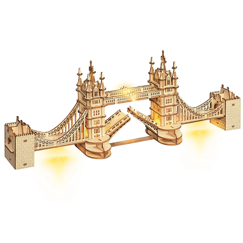 Puzzle 3D en Bois | Tower Bridge