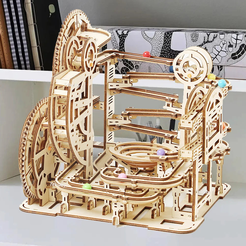 Puzzle 3D en Bois | Circuit de Bille