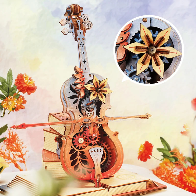 Puzzle 3D en Bois | Symphony Violon