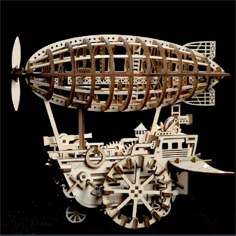 Puzzle 3D en Bois | Véhicule volant
