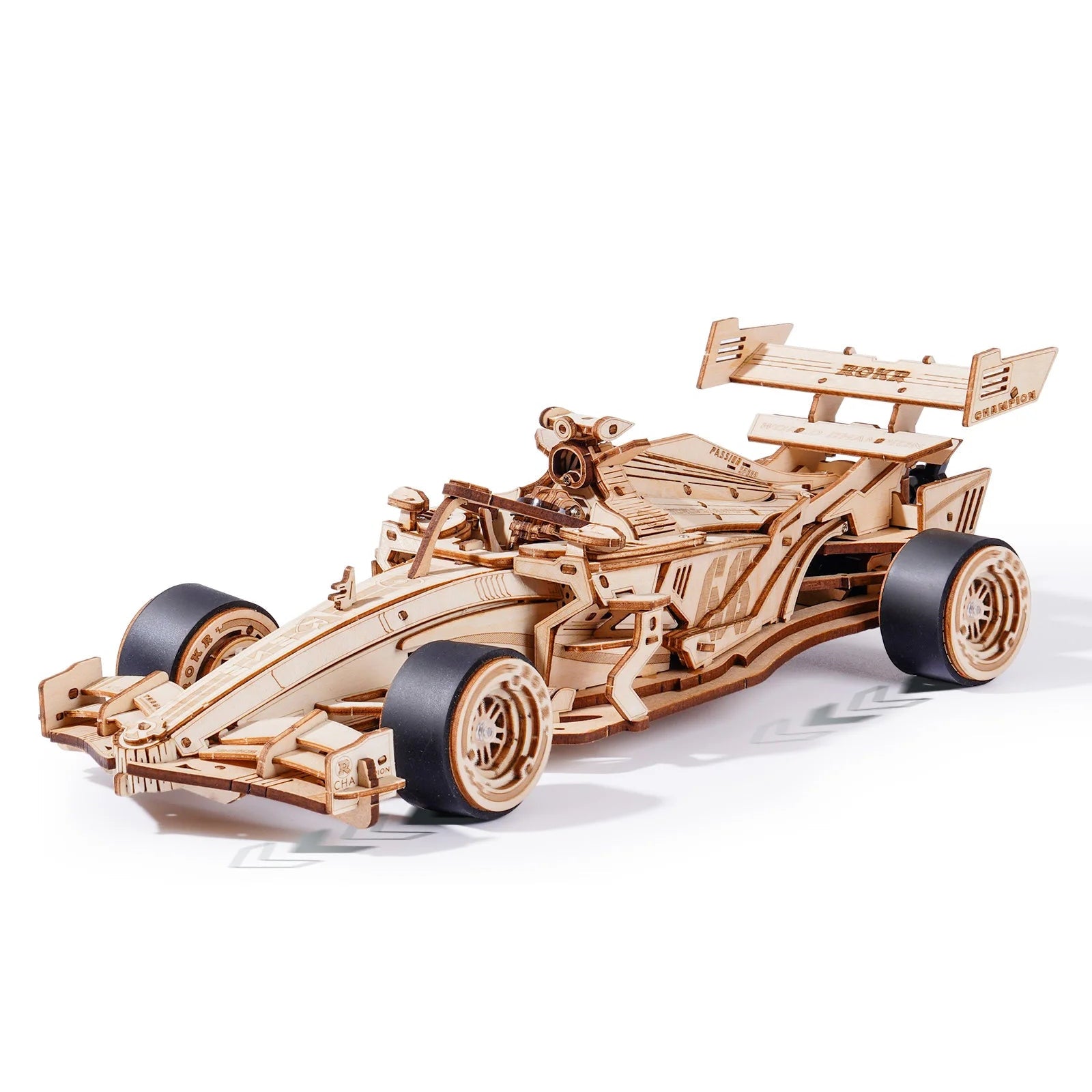 Puzzle 3D en Bois | Voiture Racing
