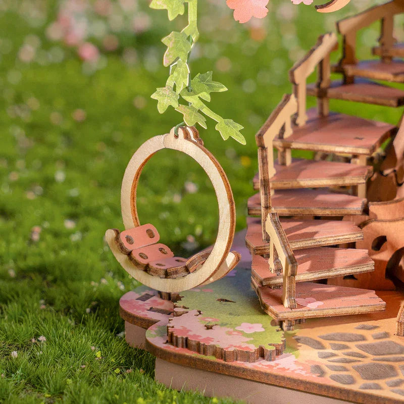 Puzzle 3D en Bois | Maison Arbre Sakura