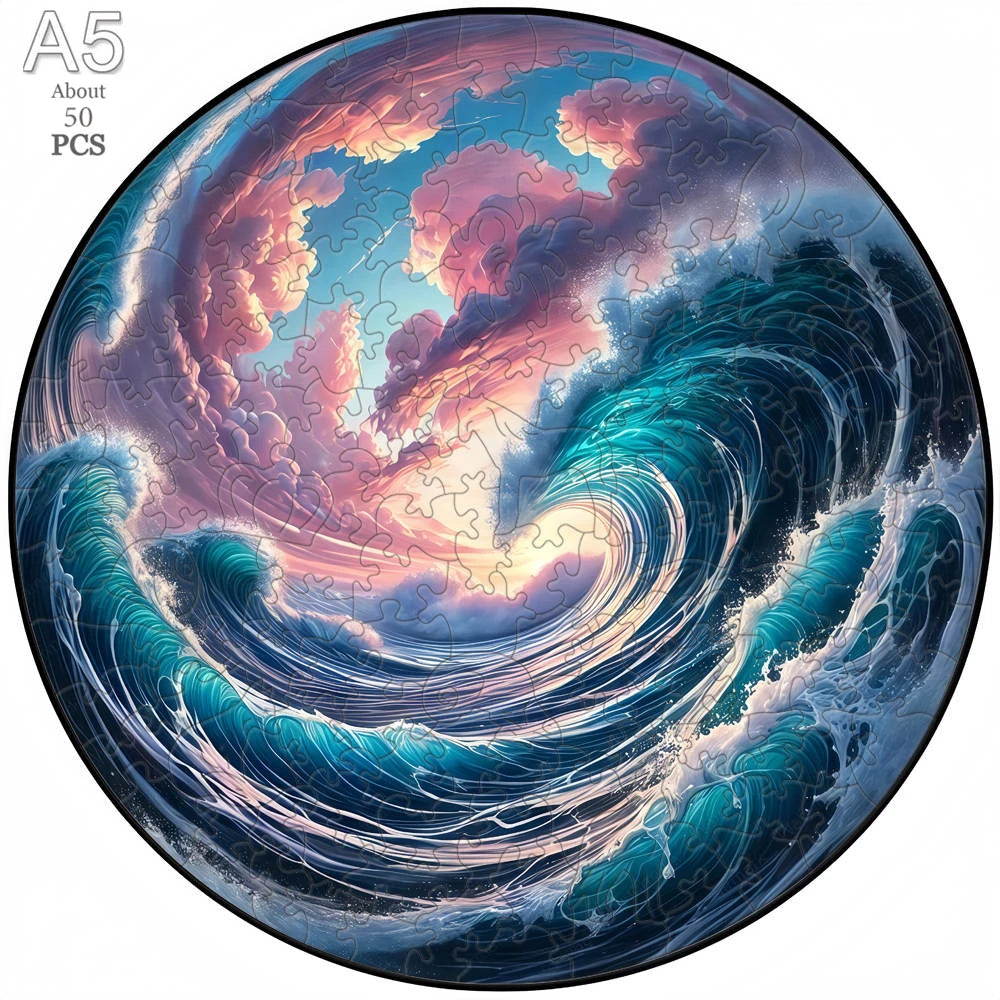 Puzzle 2D en Bois | Mer