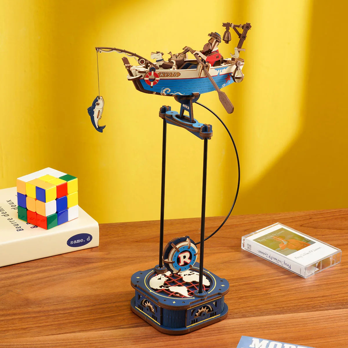 Puzzle 3D en Bois | Ocean Fischer