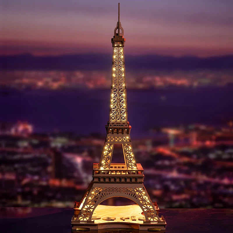 Puzzle 3D en Bois | Tour Eiffel