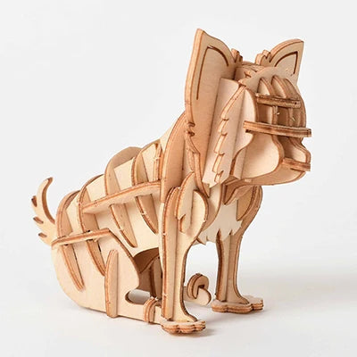 Puzzle 3D en Bois | Chihuahua