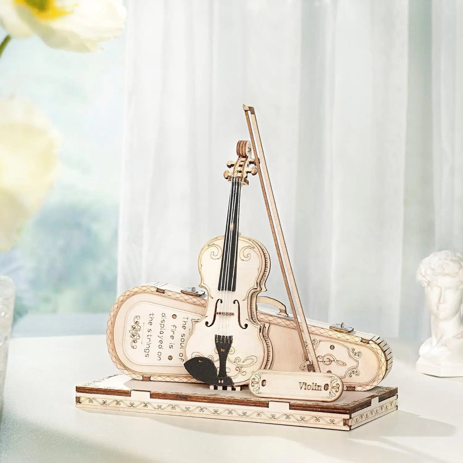 Puzzle 3D en Bois | Violon Capriccio