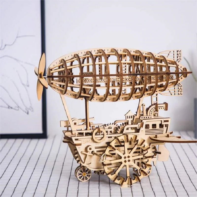 Puzzle 3D en Bois | Véhicule volant