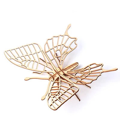 Puzzle 3D en Bois | Papillon