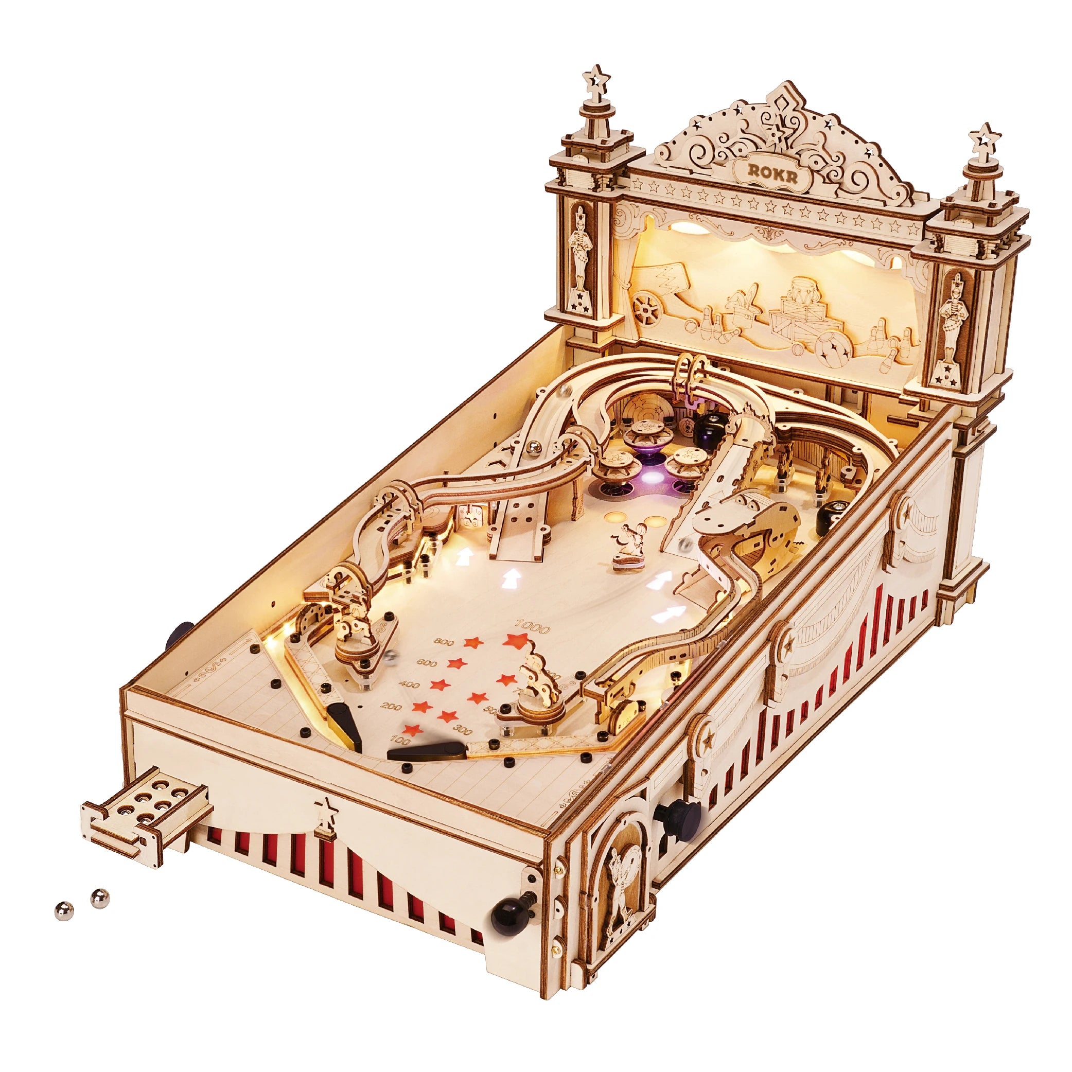 Puzzle 3D en Bois | Flipper