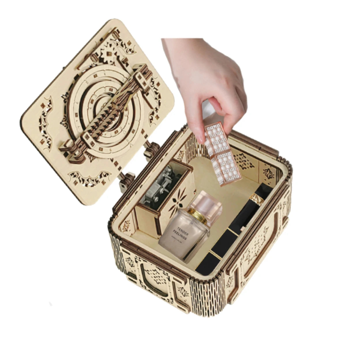 Puzzle 3D en Bois | Boîte à Musique