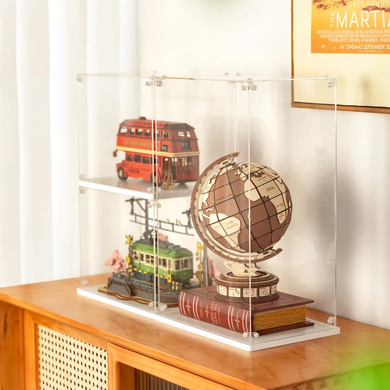 Puzzle 3D en Bois | Globe Terrestre Édition World
