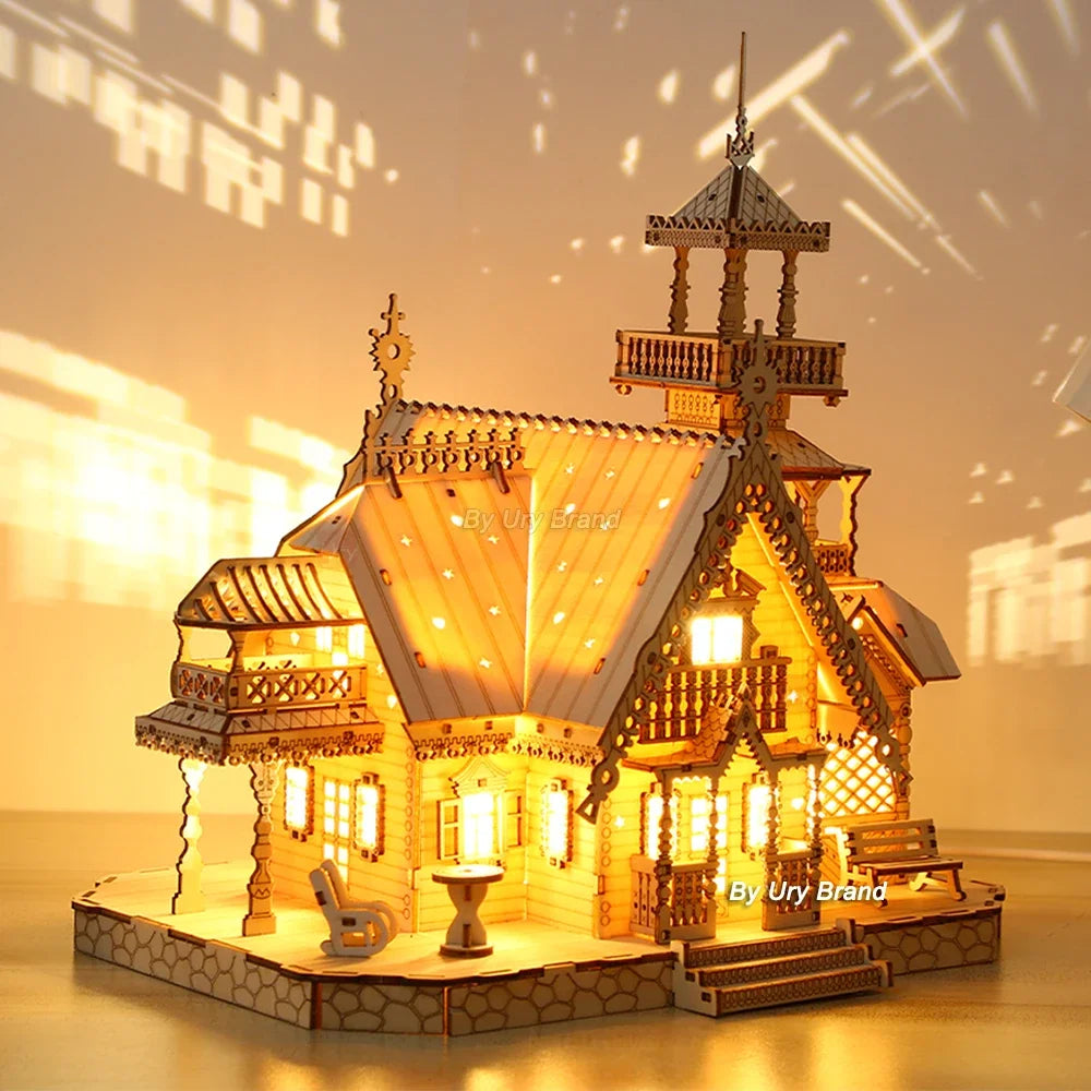 Puzzle 3D en Bois | Maison Royale
